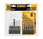 Dewalt DWA1195 15 Piece Drill Bit Set With Case New. Price: $19.99.