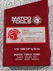 New Matco Tools DMC21 Cobalt Drill Bit Set - 1/16 3/8 By 64THS/ Made In Usa. Price: $145.00.