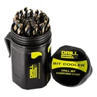 1/16 1/2 Hss 3-FLAT Contractor Black & Gold Jobber Drill Bit Set Shatter Proof New. Price: $149.00.