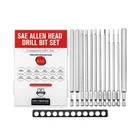 Baker And Bolt 12-PIECE 6" Long Hex Head Allen Wrench Drill Bit Set... Fast Ship New. Price: $35.99.