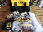 New In Box Dewalt 20V Max Xr Hammer Drill/impact Driver Combo Kit, DCK2101QQ1WW1 Open. Price: $379.95.