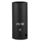 Capri Tools 1/2 In. Drive 15/16 6-POINT Sae Deep Impact In, Black New. Price: $14.51.