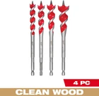 Milwaukee 48-13-0400 Speed Feed Wood Bit 6-1/2" Set Pc New. Price: $29.99.