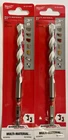 Milwaukee Multi-material Bit 3/8" 48-20-8890 Drill New Lot Of Two Shockwave Used. Price: $14.99.