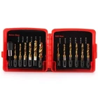 Titanium Combination Drill Tap Set 13PCS Sae And Metric Kit For New. Price: $21.69.