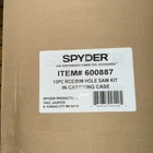 Spyder 600887 13 Piece Bi Metal Steel Hole Cutter Saw Kit With Blades And Arbors New. Price: $64.99.
