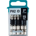 Makita Impact Xps 15 Pack Precision Drive Bits Long Lasting Performance New. Price: $27.49.
