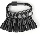 Upgraded 6PCS Bit Keychain, 1/4 Inch Hex Shank Holders, Quick-change New. Price: $14.76.