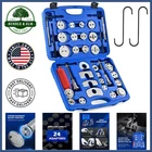 Complete Brake Service Set With 24 Adapters For American And European Vehicles New. Price: $78.22.