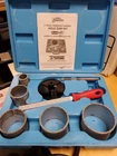 Drill Master Model 90721 Piece Tungsten Cardbide Hole Saw Kit Open. Price: $15.00.
