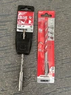 Milwaukee 48-20-9016 5/16 In. & 48-20-8231 1/4 X 6'' Carbide Hammer Drill Bit Open. Price: $16.95.