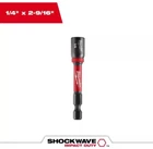 Lot Of Milwaukee Shockwave Impact Duty Magnetic Nut Driver, 1/4IN #49-66-4532 New. Price: $19.99.