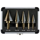 Ironant Step Drill Bits, 5PCS Hss Titanium Set, 50 Sizes High ... New. Price: $37.35.