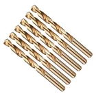 Metallixity Drill Bit (7/16") 6PCS, 4241 High-speed Steel Straight Shank Gold... New. Price: $33.32.