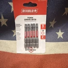 Diablo Torx In Steel Bit Set, 5-PIECE Impact Strong (DT302P5) New. Price: $10.15.