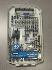 HART-40-PIECE Drill & Drive Bit Set For Wood/metal/pvc/masonry 135 Split Point New. Price: $22.50.