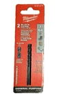 Milwaukee 3/4" Black Oxide Drill Bits. General Purpose Use #48-89-2713 New. Price: $6.50.