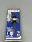 Lenox Snap-back 1779670 Hole Saw Arbor 5/8-18 Thread 3/8 In Shank Bi-metal/hcs New. Price: $21.00.