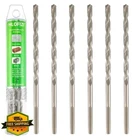 Hlofizi 1/4" X 6" Masonry Drill Bits Pk Carbide Brand New Free Shipping. Price: $14.99.