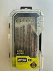 Ryobi AR2042 22-PIECE Titanium Drill Bit Set 17 Pc Open. Price: $14.99.