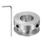 Harfington Single Groove Pulley Fixed Bore 15MMX30MM, Silver Tone New. Price: $14.76.