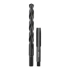 Milwaukee Tool 49-57-5560 1/2"-13 Nc Straight Flute Plug Tap & 27/64" Drill Bit New. Price: $16.97.