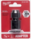 Milwaukee 1/4" Hex Square Socket Adapter 3/8" Shockwave 48-03-4405 New. Price: $20.90.