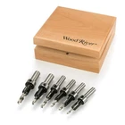 Woodriver 6-PIECE Carbide-tipped Countersink Set With Brad Point Pilots New. Price: $86.98.