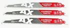 3 Milwaukee Ax 9" Carbide Sawzall Blades 5TPI Wood/nails Reciprocating #5226 New. Price: $21.99.