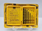 Vintage Craftsman 9-6637 Pc High Speed Twist Drill Bit Set Yellow Case Usa New. Price: $18.95.