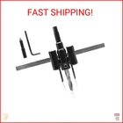 Aracombie Adjustable Hole Saw For Wood, 1-3/16 Inch To 12 Circle Cutte New. Price: $22.28.