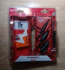 Milwaukee 48-89-9257 Titanium Shockwave Impact Duty Step Bit Kit 3 Piece New. Price: $101.99.