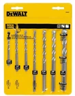 New Dewalt DW5207 Masonry Hammer Drill Bits Set Of Rock Carbide. Price: $24.99.