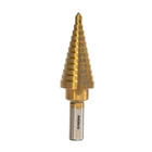Neiko 10185A Titanium Step Drill Bit, High-speed Alloy-steel Tri-flat Shank New. Price: $19.00.