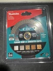 Makita B-69680 Oem 4" Diamond Blade For Dry/wet Cutting Concrete Roof Tiles Etc. New. Price: $12.00.