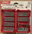 Diablo DSC-S54 Impact Driver Bit Set Pcs In Case. New. Price: $24.50.