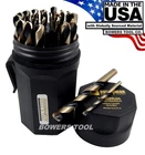Norseman Pc Hi-molybdenum M7 Drill Bit Set Case 1/16-1/2 Made In Usa SP-29P New. Price: $137.99.