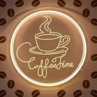 Kaegort Coffee Sign Bar Neon For Wall Decor Dimmable Led New. Price: $51.47.