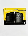 Warrior High Speed Steel Drill Bit Set, 13 Pc. With Storage Case New. Price: $10.99.