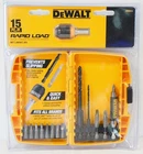 New Dewalt DW2513 15-PIECE Rapid Load Quick Change Accessory System. Price: $19.95.