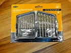 New Warrior 118 Split-point High Speed Drill Bit Set 1/16" 1/4" Total 13 Pcs. Price: $12.75.