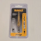 Dewalt DWA1784IR 3/16" 1/2" Titanium Impact Ready Step Drill Bit-new. Price: $24.59.