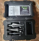 Greenlee Stainless Cobalt Step Bit Set 35884C Used. Price: $105.63.