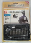 Drillkaddy Mag Bit Pack Set 37 Piece Under Storage Drawer New Sealed. Price: $21.99.