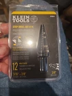 Klein Tools KTSB14 Step Drill Bit #14 Double-fluted 3/16" 7/8" New. Price: $15.00.