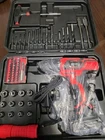 Stalwart 75-PT1004 20V Lithium Ion Cordless Drill & Accessory Kit Open. Price: $35.99.