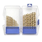 Jobsmart Durable High Speed Steel Drill Bit Set, 21 Piece With Transparent Case New. Price: $10.00.