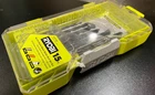 Brand New Ryobi 15-PIECE Black Oxide Round Shank Drill Bit Set #A971502. Price: $9.95.