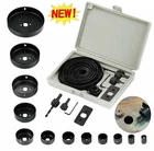 Us 16 Set Hole Saw Cutter 3/4" - 5" Wood Plastic Sheet Metal Drill Bit Kit New. Price: $15.52.