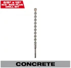 Milwaukee 48-20-8204 5/8" 12" 2-CUTTER Sds Plus Carbide Drill Bit, MX2 New. Price: $18.99.